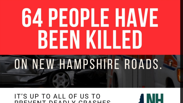 New Hampshire officials issue warning after 10 people killed in car crashes in 4 days